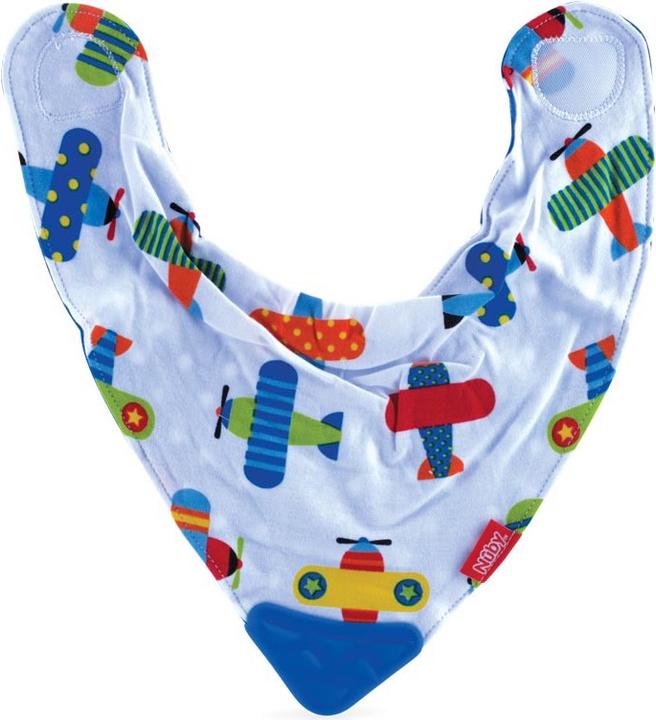 Produktbild Nuby Lätzchen mit Beiss-Ecke (3 Monate)