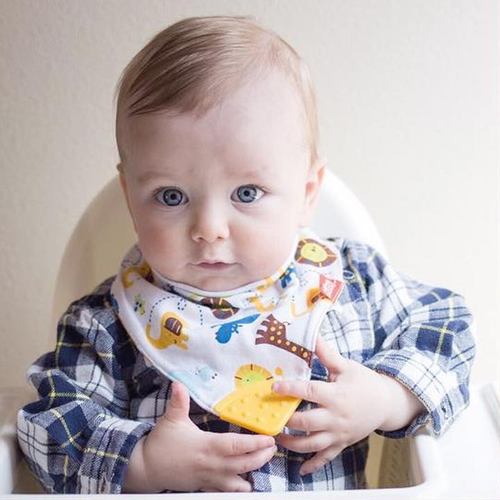 Produktbild Nuby Lätzchen mit Beiss-Ecke (3 Monate)