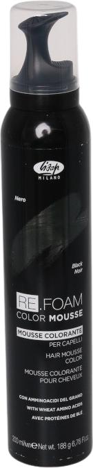 Image du produit Lisap Re.Foam 13 noir 200 ml. (200 ml, Mousse coiffante)