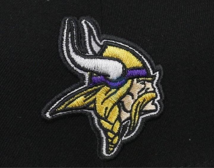 Produktbild New Era NFL - Minnesota Vikings - 59Fifty Cap schwarz 7 1/4 (56)