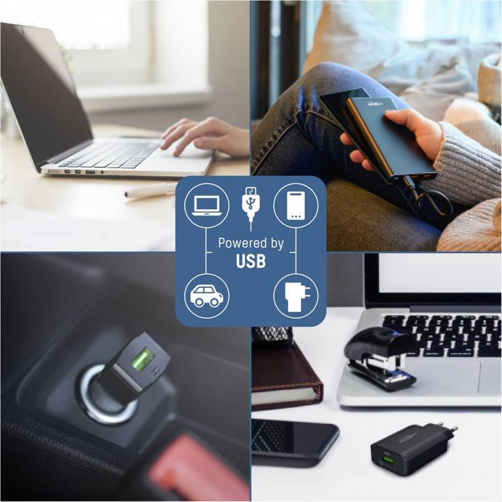 Produktbild Ansmann Comfort Mini Ladegerät inkl. 2 AA Mignon Akkus 2100 mAh (1 Stk., AA, AAA, 800.80 mAh, Akku)