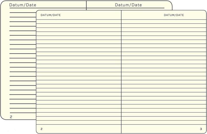 Image du produit Leuchtturm1917 Calepin (A5, À rayures, Couverture rigide)