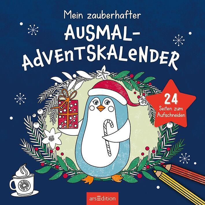 Image du produit Mon calendrier de l'Avent magique à colorier