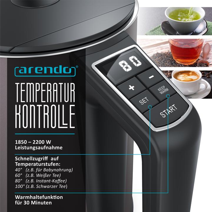 Produktbild Arendo Wasserkocher (1.50 l)
