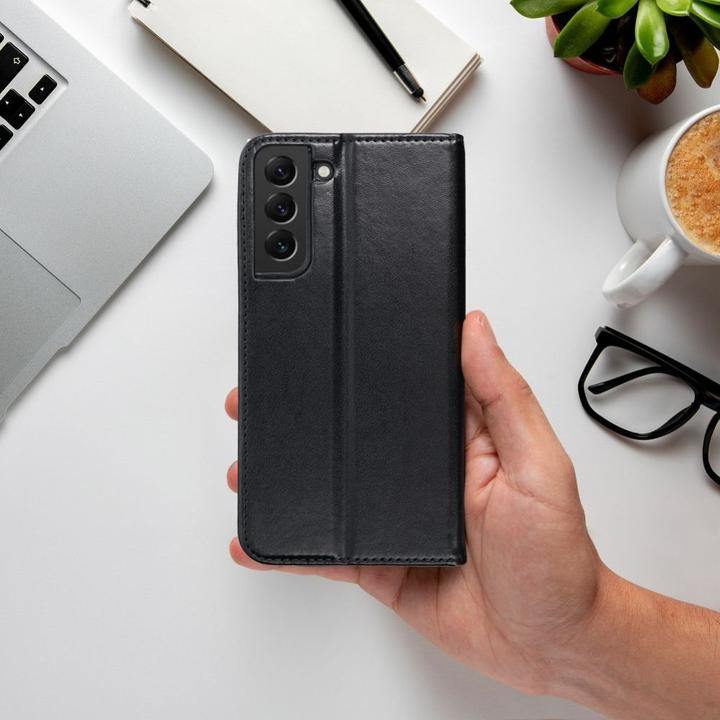 Actual product image OEM Book case SMART MAGNETO Book case for SAMSUNG A56 czarny (Oppo A56)