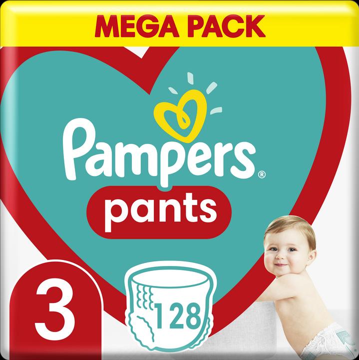 Produktbild Pampers Pants (Gr. 3, Halbmonatsbox, 128 Stück)