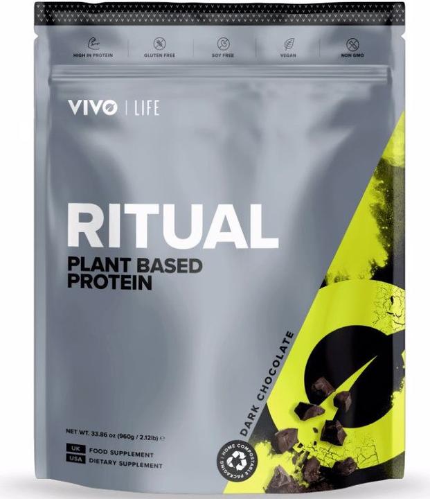 Image du produit Vivo Ritual Plant Based Protein Chocolat noir (Chocolat, 960 g)