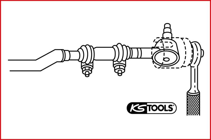 Image du produit KS Tools 1/2" Douille de barre d'accouplement