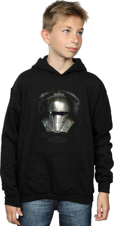 Produktbild Star Wars The Mandalorian Dark Helmet Kapuzenpullover Jungen (140, 146)