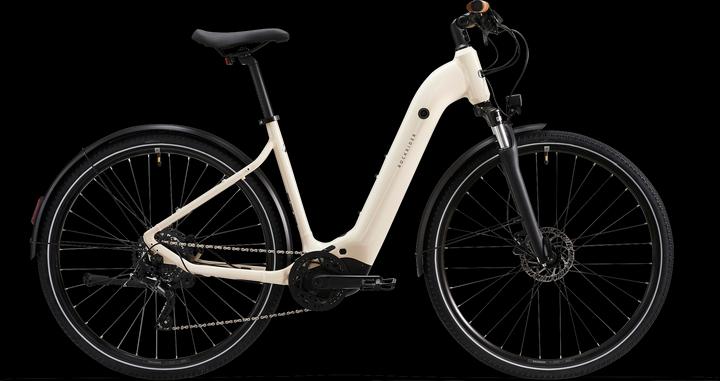 Actual product image Rockrider E-Bike SUV Trekking 28 inch e-actv 500 LF low entry Yamaha beige