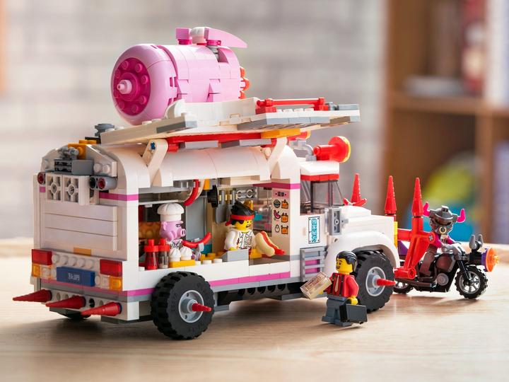 Immagine prodotto LEGO Pigsy’s Food Truck (80009, Set LEGO rari, LEGO Monkie Kid)