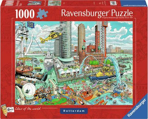 Produktbild Ravensburger Puzzle Fleroux Rotterdam, 1000 Teile. (1000 Teile)