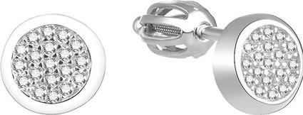 Produktbild Beneto Silver earrings with zircons AGUP1537S (L)