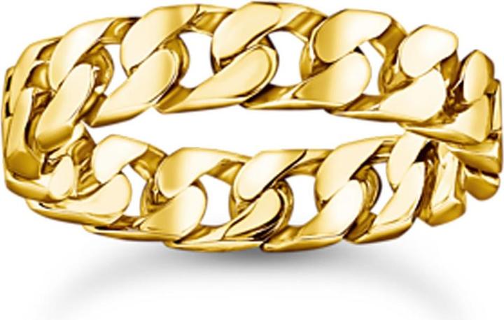 Actual product image Thomas Sabo Ring Kettenglieder vergoldet (54, 925 Silver)