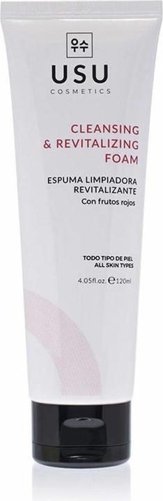 Immagine prodotto USU Cosmetics Schiuma detergente rivitalizzante 120ml (Schiuma, 120 ml)