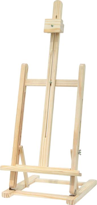 Malerstaffelei aus Holz, gross, verstellbar, 56 cm