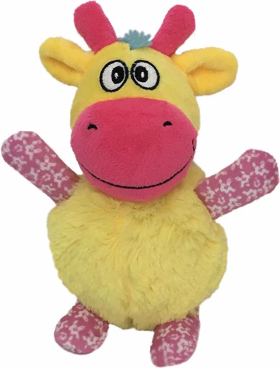 Actual product image Swisspet Crazy Cow with Squeaker M (Plush toy dog)