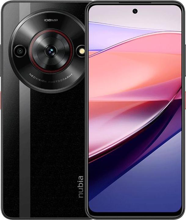 Immagine prodotto Nubia Dispositivo mobile Focus 5G / 6GB / 256G (256 GB, Nero, 6.60", Doppia SIM, 108 Mpx, 5G)