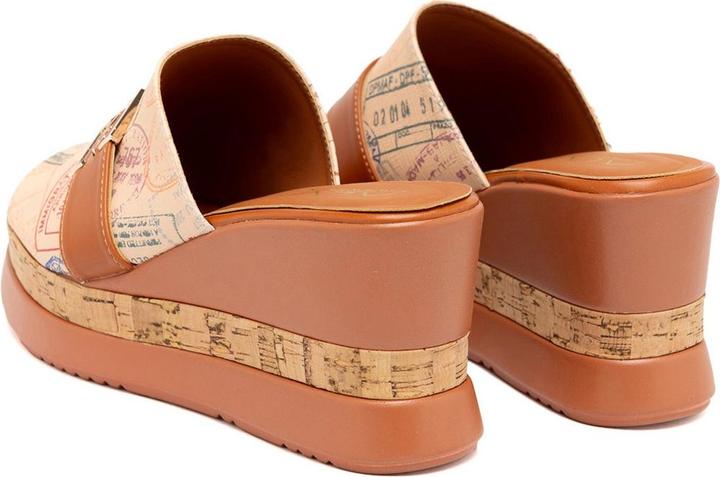 Actual product image ALV by Alviero Martini Damen Keil-Sandalen - Modell Estrada - 100% Polyurethan (39)