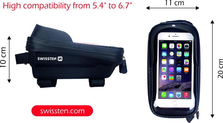 Produktbild Swissten Frame Bag Size XL