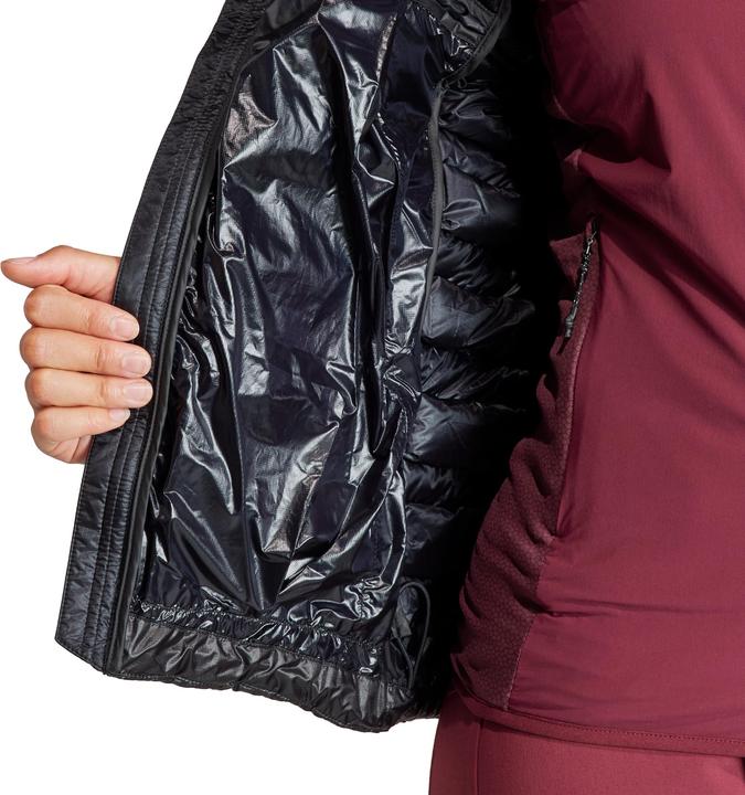 Actual product image adidas Women's Terrex Techrock Down Hooded Jacket (XS)