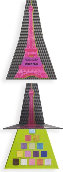 Image du produit Revolution Eye shadow palette X Emily In Paris City Of Love (palette) 9.75 g