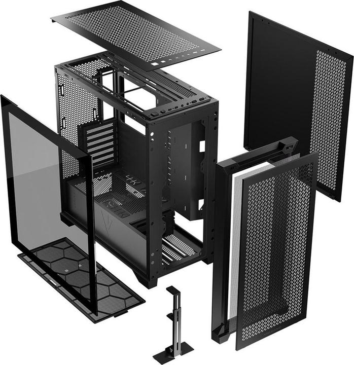 Immagine prodotto Modecom Custodia per computer VOLCANO EXPANSE T MIDI Nero (mATX, Mini-ITX)