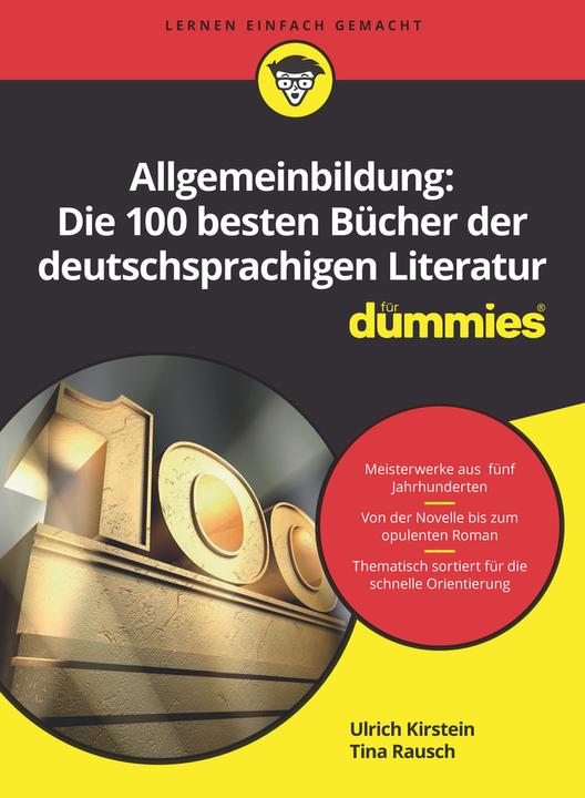 Immagine prodotto Allgemeinbildung: Die 100 besten Bücher der deutschsprachigen Literatur für Dummies (Tedesco, Ulrich Kirstein, 2020)