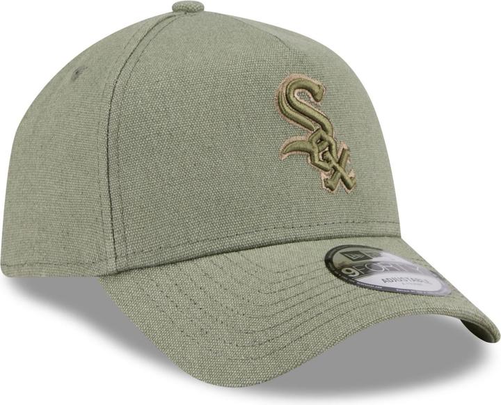 Immagine prodotto New Era Cappellino A-Frame Trucker Lin - Chicago White Sox oliva (Taglia unica)