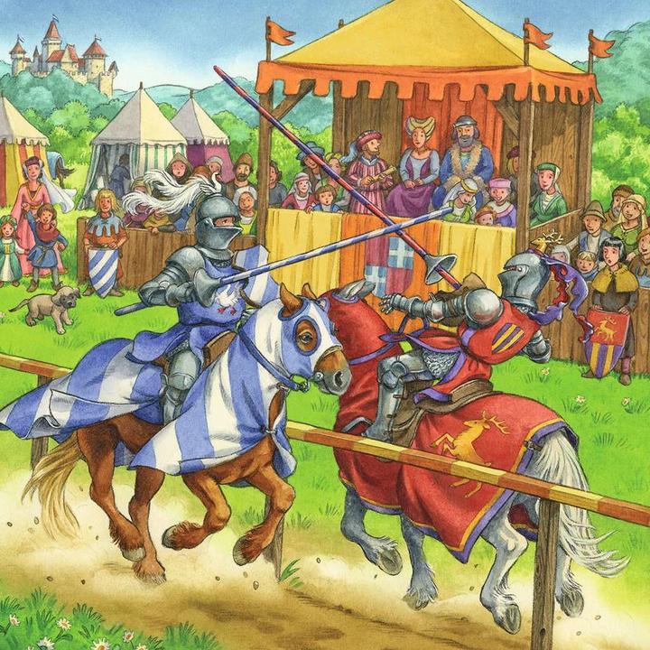 Immagine prodotto Ravensburger Torneo di giostra medievale (49 pezzi)