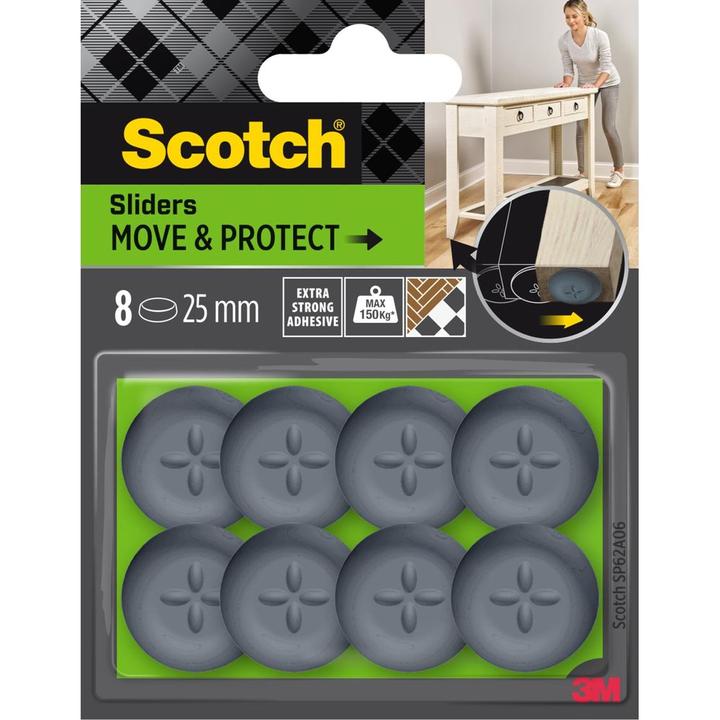 Immagine prodotto Scotch Muovi e proteggi (Cursori in plastica, 8 Pezzo/i)