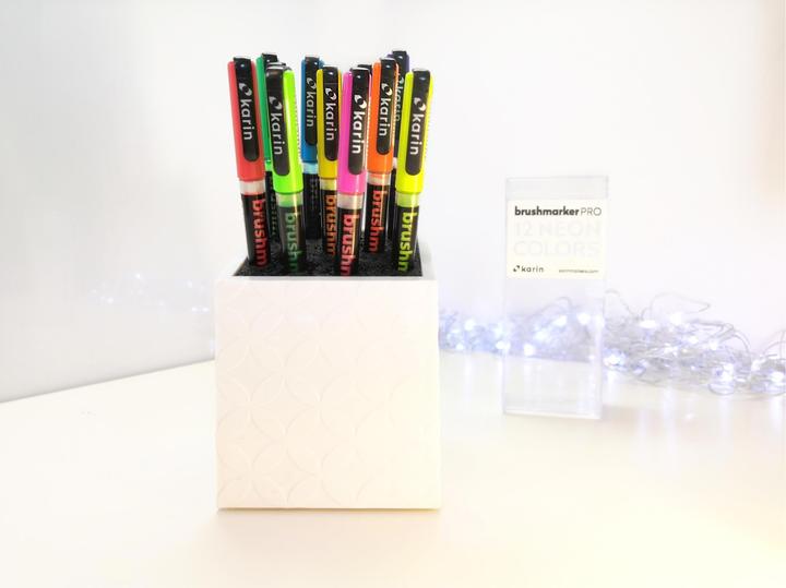 Image du produit Karin Brush Marker Pro (Multicolore, Orange fluo, 12 x)