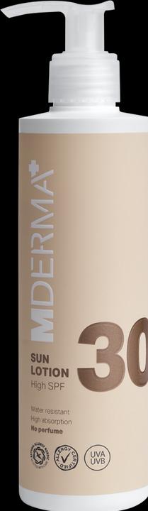 Actual product image MDerma DermaKnowlogy Sun Lotion (Suntan cream, Sun cream face, SPF 30, 200 ml)