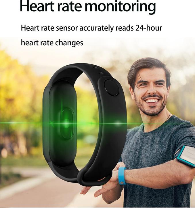 Immagine prodotto PhoneLook Active Fitness Tracker M7 Bracciale sportivo intelligente Montre connectée Bluetooth