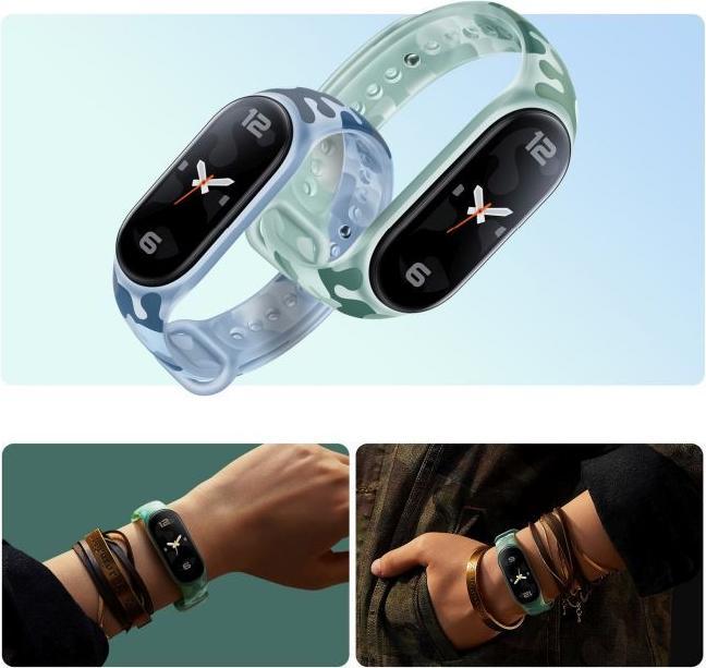 Actual product image MU Style Camouflage Series Silicone Replacement Wristband (Silicone)