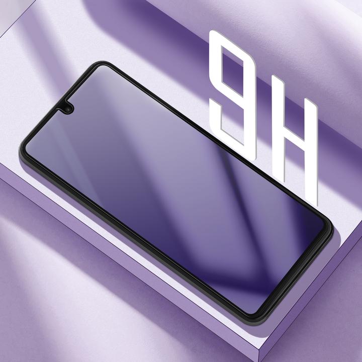 Immagine prodotto Avizar Protezione del display in vetro BlueGuard con filtro per la luce blu (1 Pezzo/i, Samsung Galaxy M22, Samsung Galaxy A22)