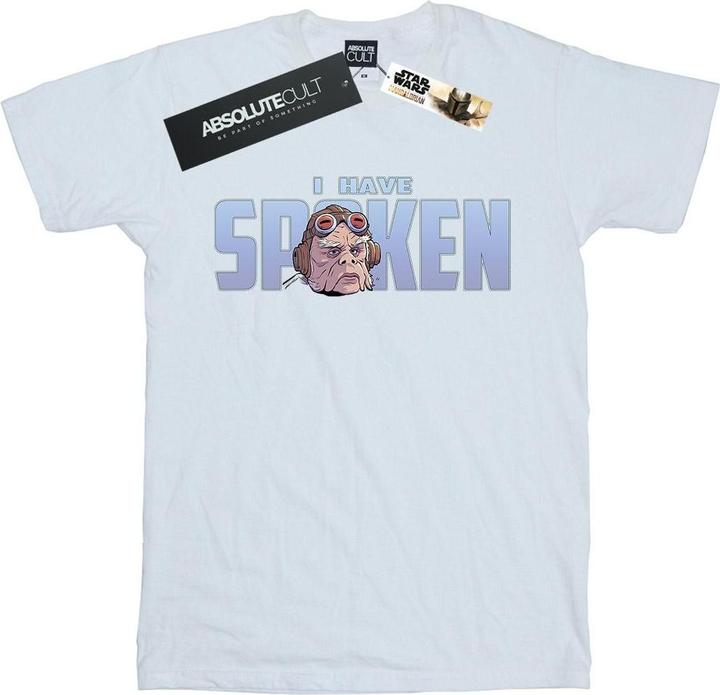 Actual product image Star Wars Mens The Mandalorian Kuiil I Have Spoken T-Shirt (XL)