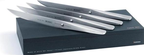 Image du produit Chroma Set De Couteaux à Steak 4 Pièces Type30 (4 pièce(s), Couteau)