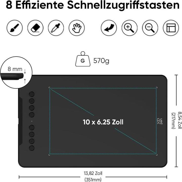 Produktbild XP-Pen Grafiktablet Deco 01 V3