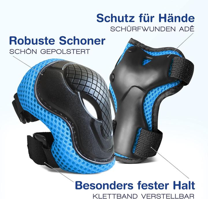 Image du produit Liebkern 6-teiliges Schoner-Set (M, Coudes, Protège-poignets, Genouillère, 6 pièces)