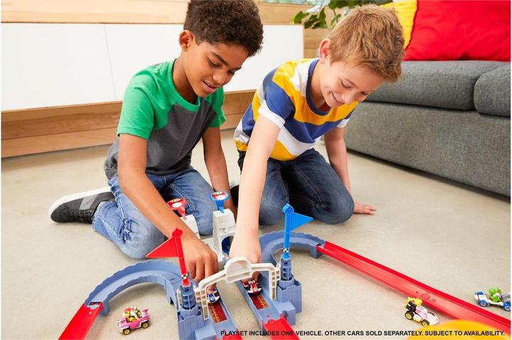Produktbild Hot Wheels Heisse Räder Mario Kart Bowsers Castle Chaos Spielset