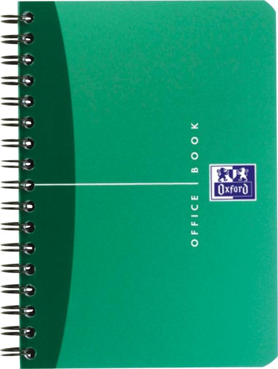 Nutritional values and ingredients Oxford Spiral book Office (A6, Checked)