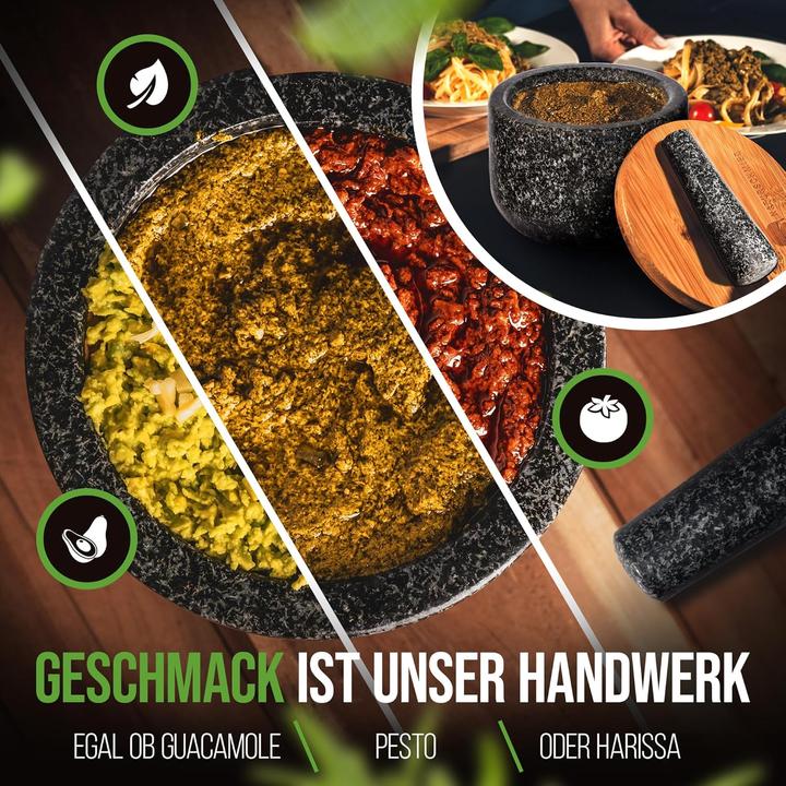 Produktbild Naturschmied Mörser mit Stössel und Deckel