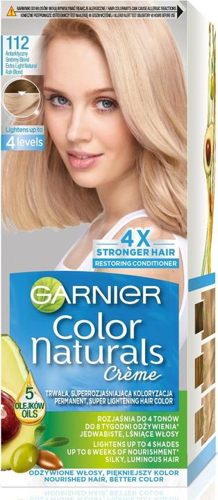 Garnier Color Naturals Farbcreme Nr. 112 Antarktisches Silberblond 1p. (112 Arktyczny Srebrny Blond)