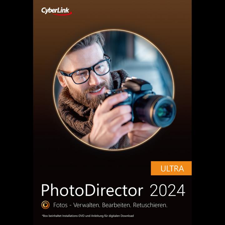 Actual product image CyberLink PhotoDirector 2024 Ultra ESD Download Code (1 User, 1 Devices/Users, unlimited)