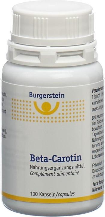 Produktbild Burgerstein Beta Carotin (100 Stück, Kapseln, 37 g)
