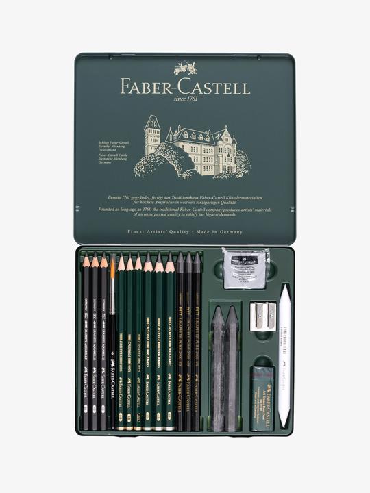 Image du produit Faber-Castell Pitt Graphite Set (2 mm, B, 19 x)