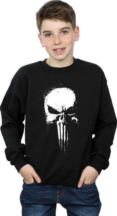 Produktbild The Punisher Spray Skull Sweatshirt Jungen (152, 158)
