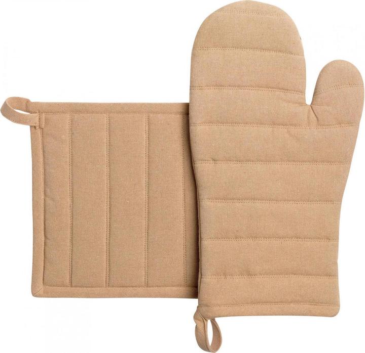 Produktbild Winkler Jona Recycling-Set aus Handschuh und Topflappen (Obermaterial 80% Baumwolle 20% Polyester Füllung 100% Baumwolle.)