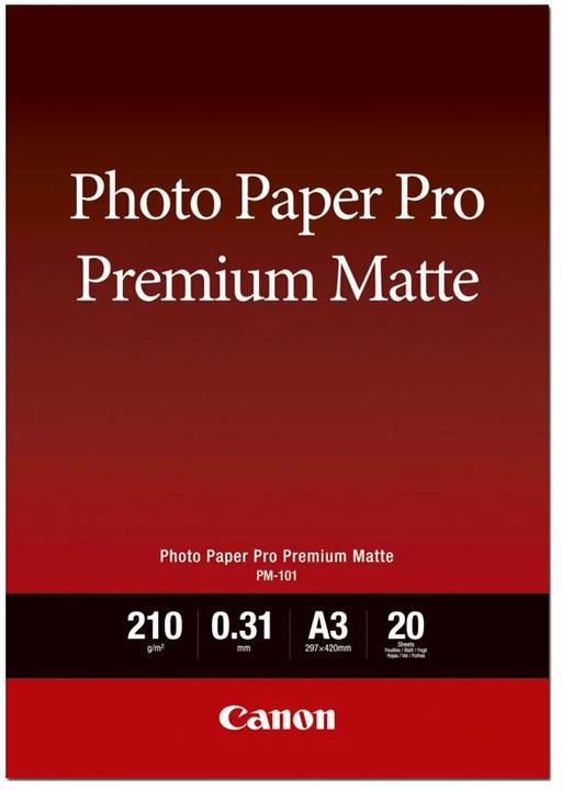 Actual product image Canon PM-101 Premium (210 g/m², A3+, 20 x)